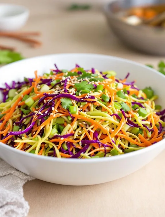 crunchy asian slaw recipe