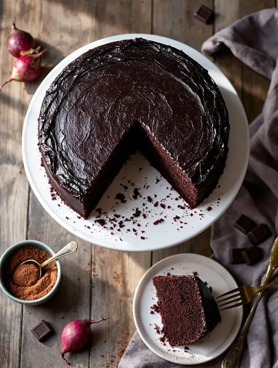 Decadent Chocolate-Beetroot Cake Recipe: A Fudgy Indulgence
