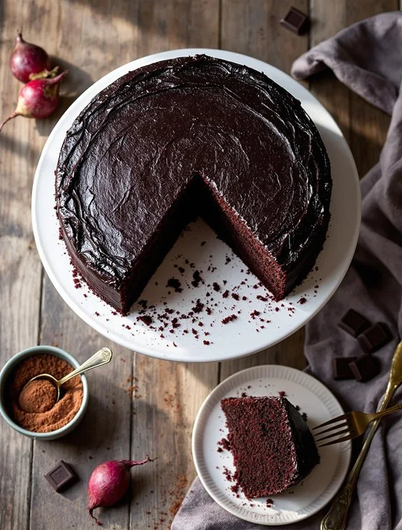 Decadent Chocolate-Beetroot Cake Recipe: A Fudgy Indulgence