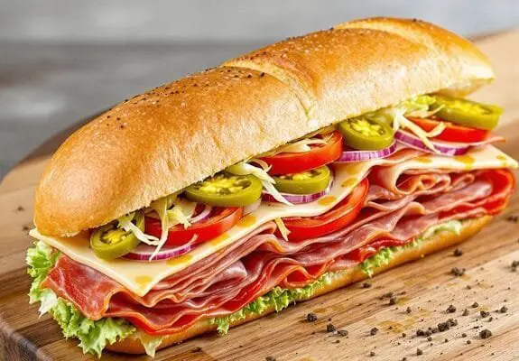 deli style classic italian hoagie