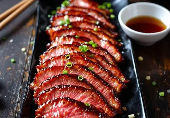 delicious chinese bbq pork