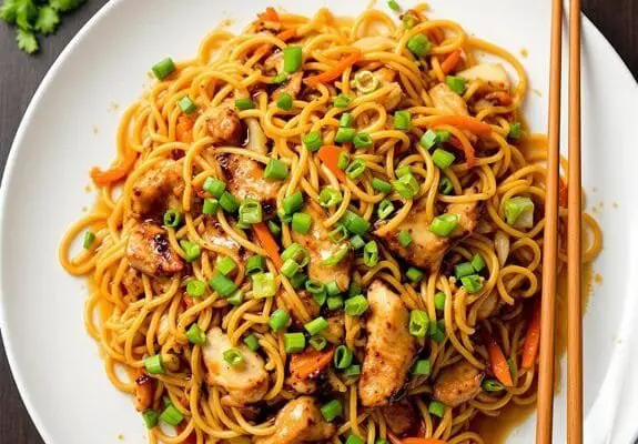Irresistible Chinese Chicken Chow Mein Recipe