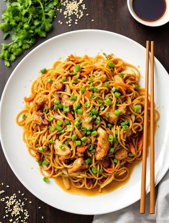 Irresistible Chinese Chicken Chow Mein Recipe