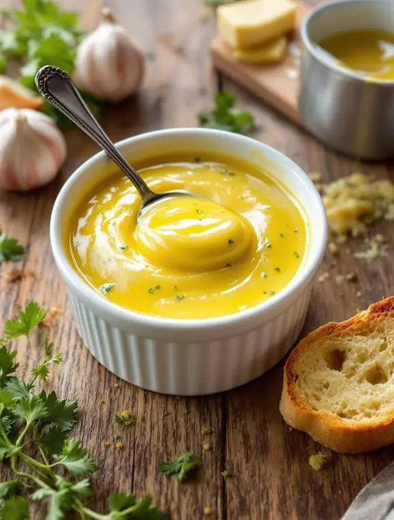Rich Homemade Garlic Butter Sauce Recipe