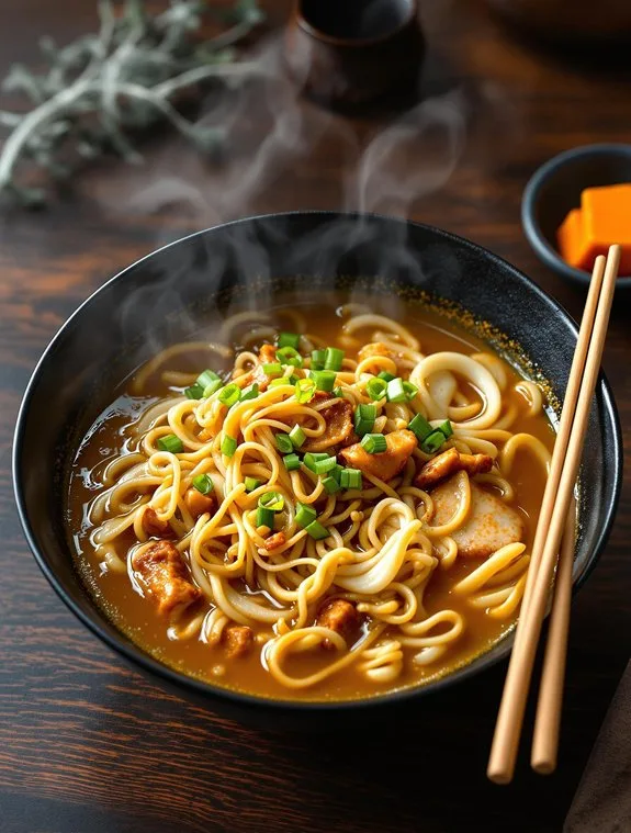 Soul-Warming Japanese Curry Ramen Recipe