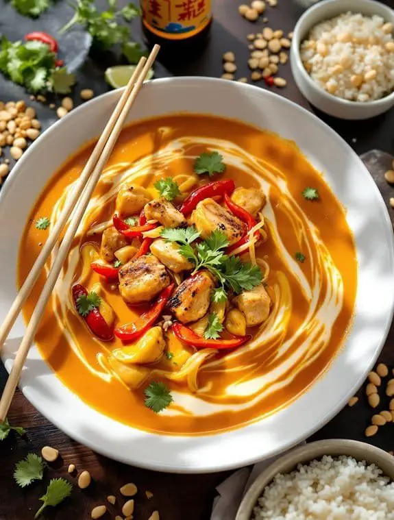 Creamy Thai Peanut Curry Recipe: Sweet-Savory Comfort