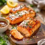 easy honey glazed grilled salmon