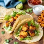 easy mexican tofu tacos