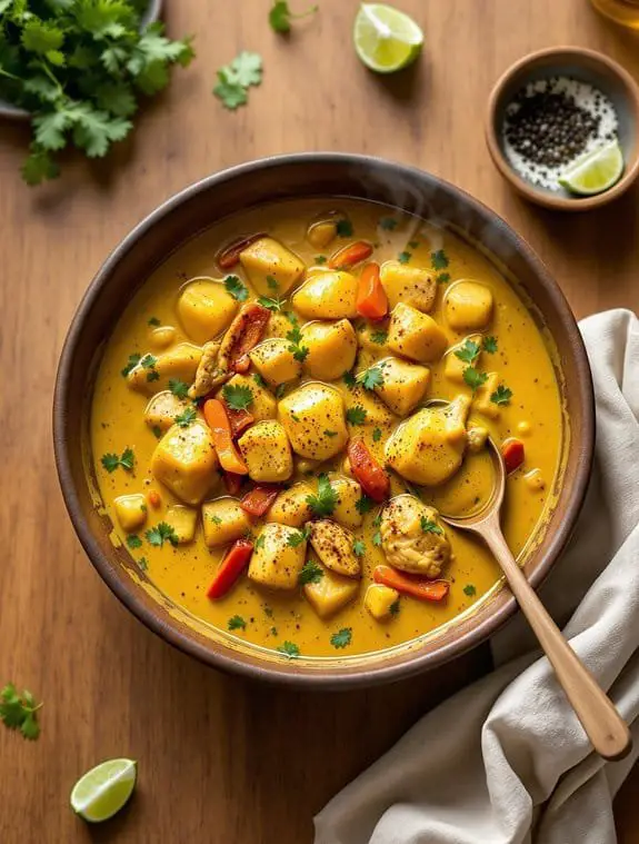 Creamy Homestyle Filipino Yellow Curry Chicken Recipe