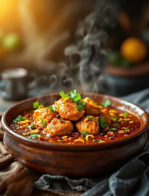 flavorful marinated chicken dish