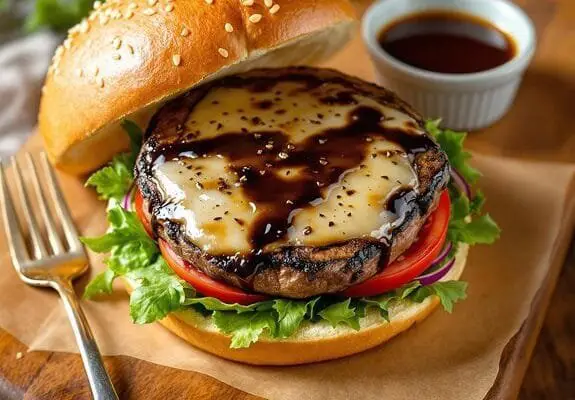 Juicy Balsamic Mushroom Burger Recipe – Bold Flavor