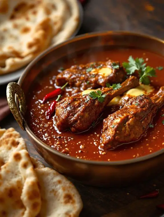 flavorful slow cooked mutton dish