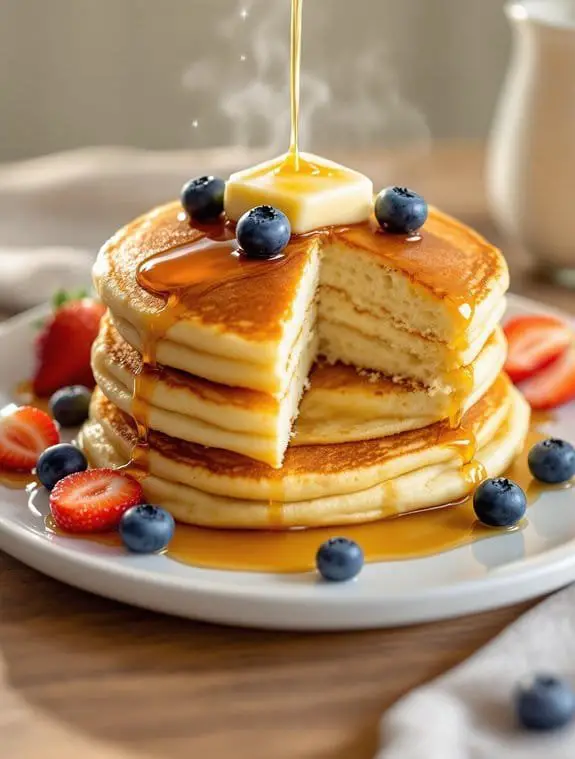 fluffy vegan pancake recipe