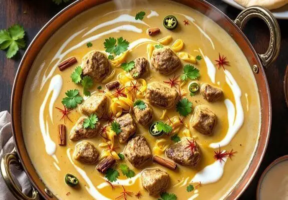 Fragrant Bengali Lamb Rezala Recipe: Creamy Royal Curry