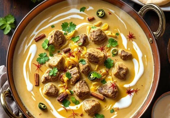 Fragrant Bengali Lamb Rezala Recipe: Creamy Royal Curry