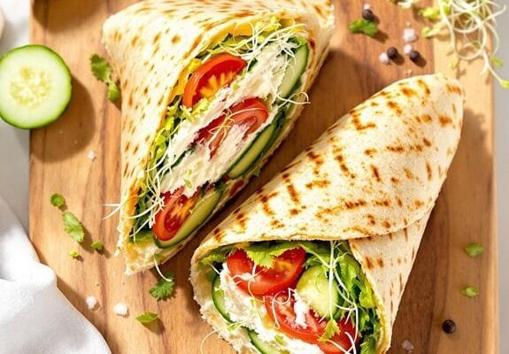 Garden-Inspired Veggie Wrap Recipe