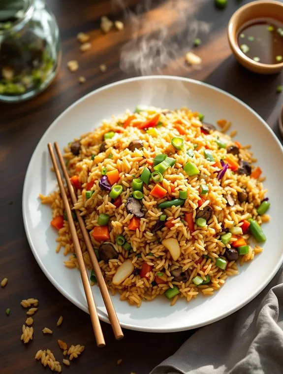 fried rice cooking experience