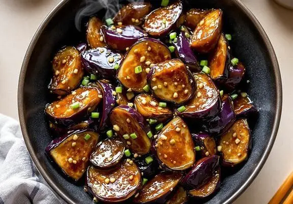 garlic eggplant cooking instructions