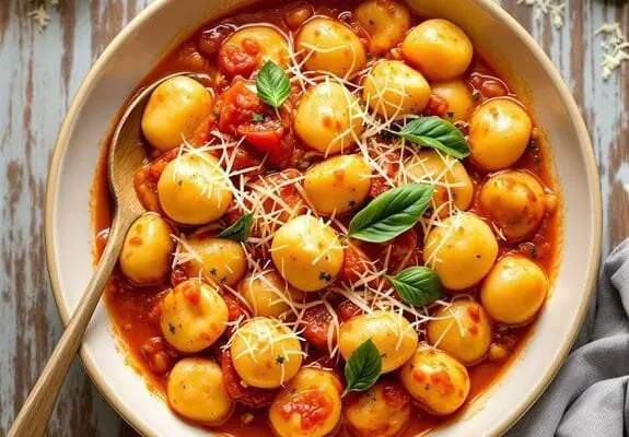 gnocchi with tomato sauce
