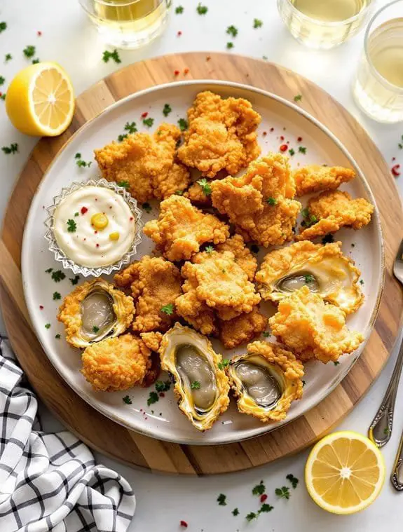 Crispy Southern Fried Oysters Recipe: Golden-Brown Perfection