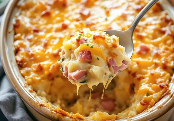 ham and potato casserole