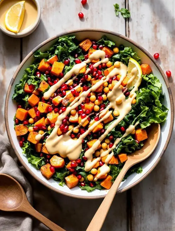 healthy sweet potato bowl