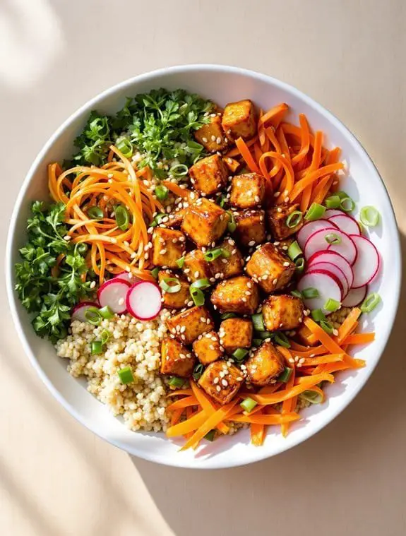 Vibrant Spicy Tempeh Buddha Bowl Recipe for Wellness