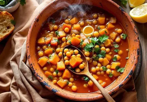 Moroccan Chickpea Stew Recipe: A Warm Hug