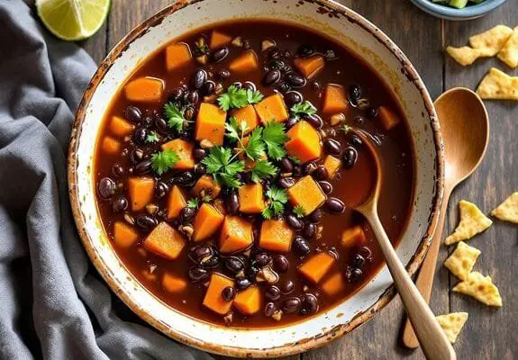 hearty black bean soup
