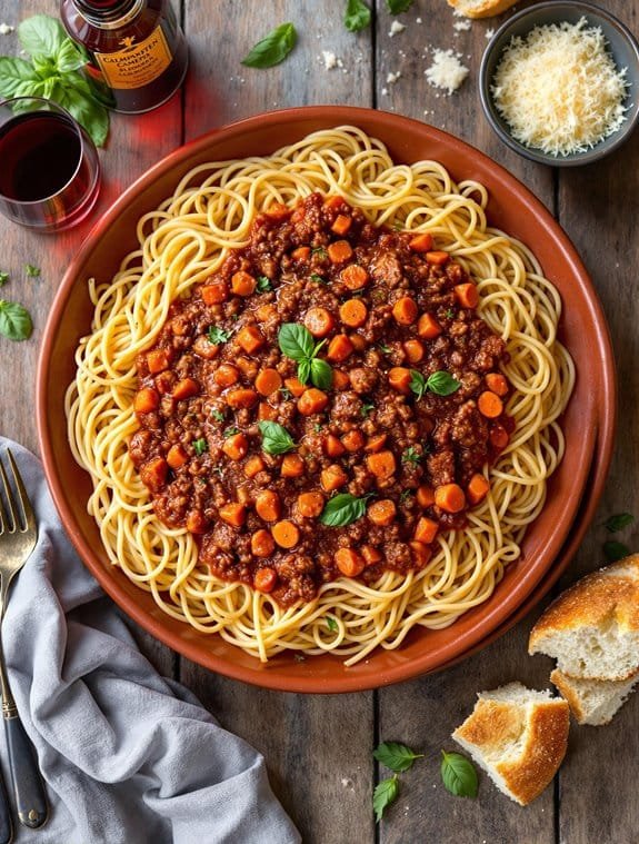 Rich & Rustic Italian Spaghetti Bolognese Recipe