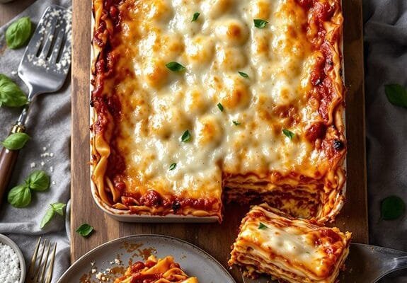 Family-Style Italian Lasagna Recipe