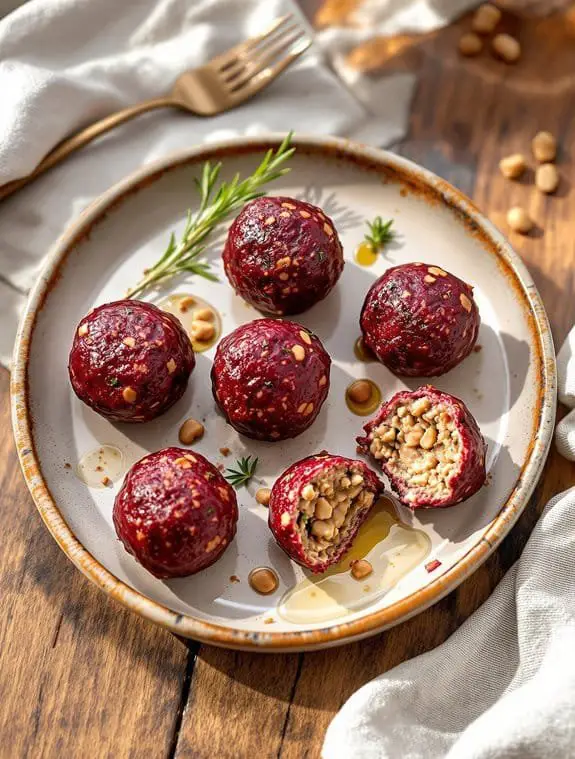 hearty plant based meatballs recipe