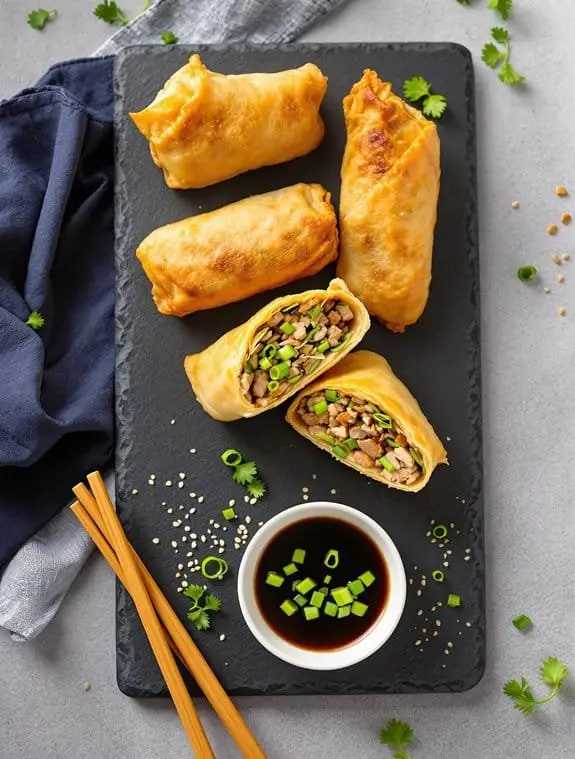 Asian Pork Egg Roll Recipe From Scratch