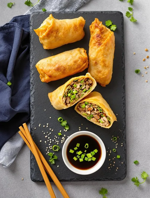 Asian Pork Egg Roll Recipe From Scratch