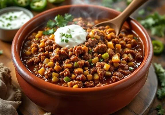 homemade mexican chili recipe