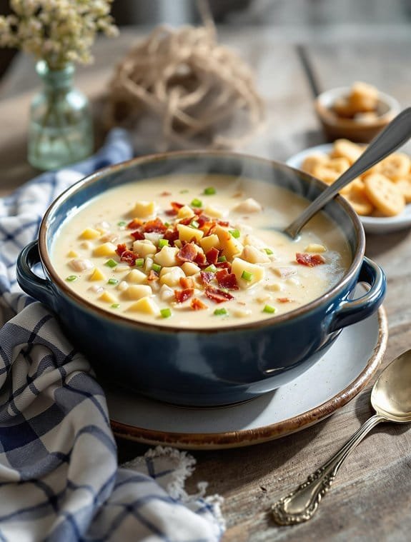 Cozy New England Clam Chowder Recipe From Scratch