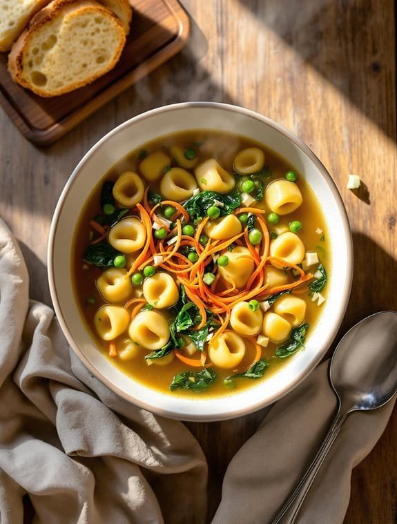 Homemade Tortellini Soup Recipe for Cold Days