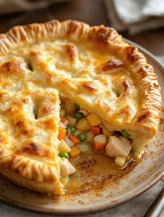 homestyle chicken pot pie