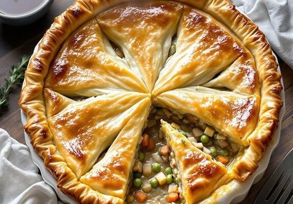 Homestyle Turkey Pot Pie Recipe