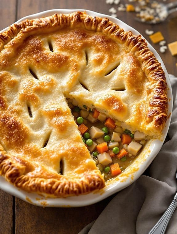 homestyle turkey pot pie