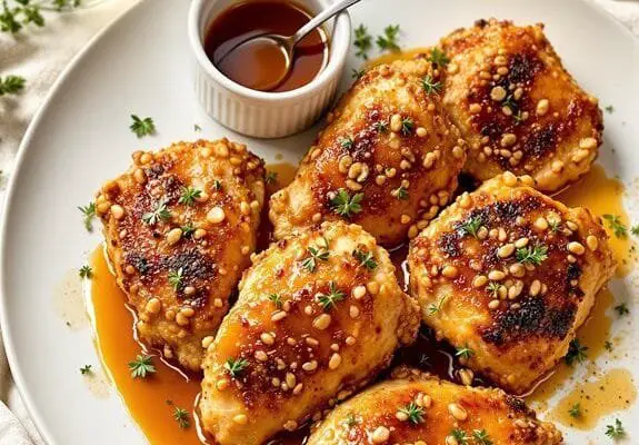 Sweet & Nutty Honey Walnut Chicken Recipe