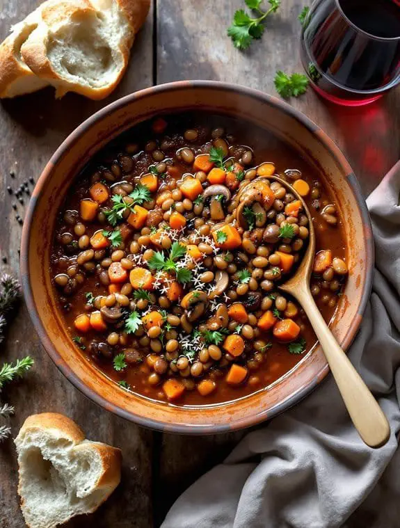 Hearty Mushroom & Lentil Ragout Recipe: Italian Comfort