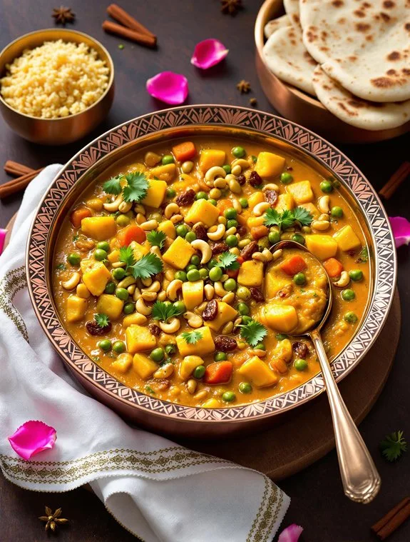 Royal Indian Navratan Korma Recipe: A Jeweled Feast