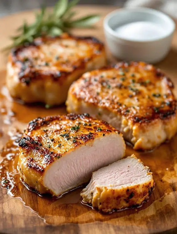 juicy oven baked pork chops