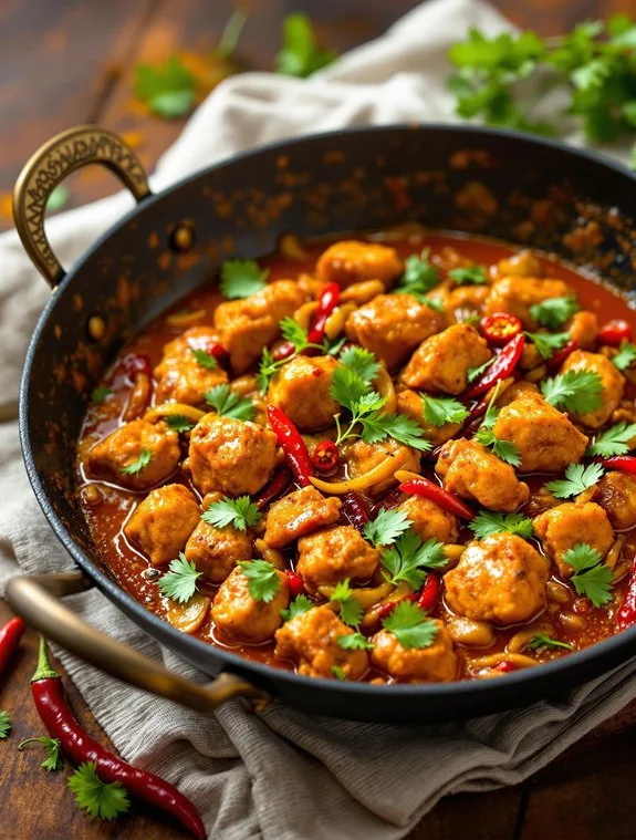 kadai chicken cooking process