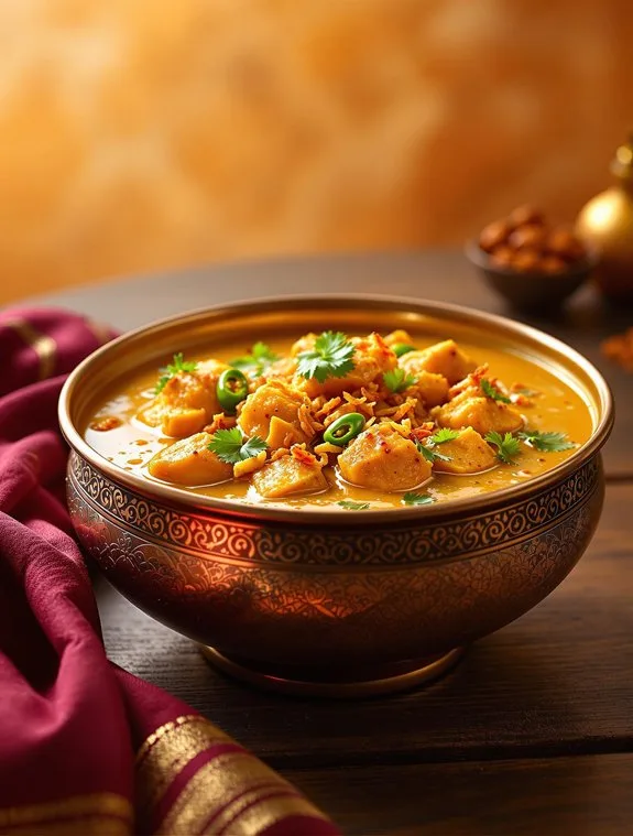 korma simmer brown build flavor