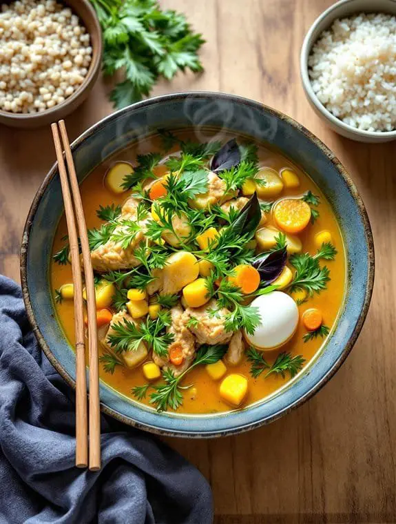 Aromatic Lao Dill Curry Chicken Recipe