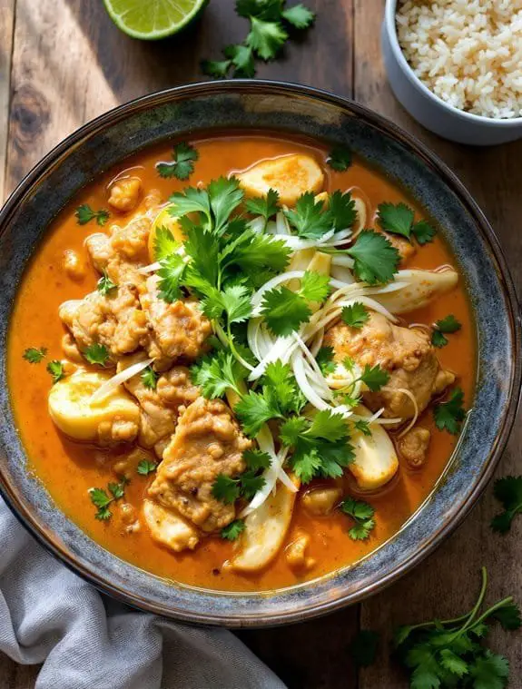 Aromatic Laotian Coconut Chicken Curry Recipe