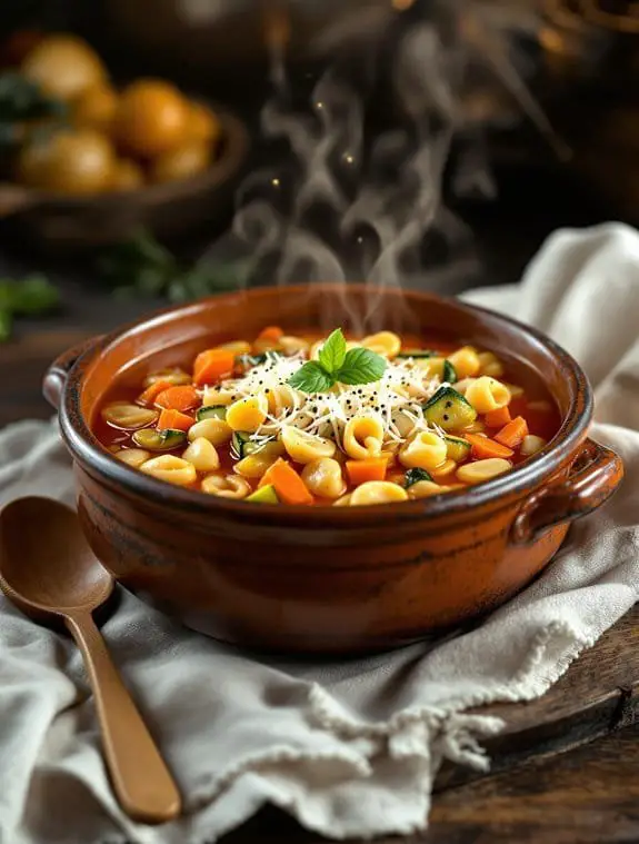 layered italian minestrone magic