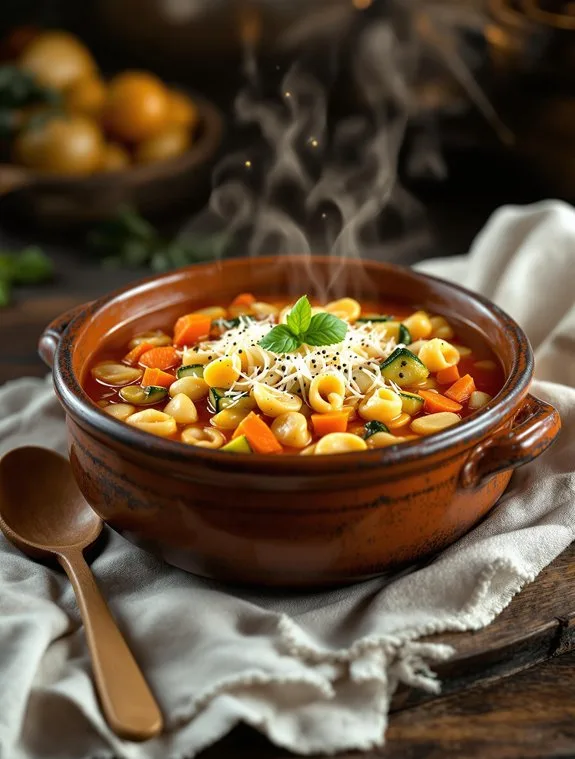 layered italian minestrone magic